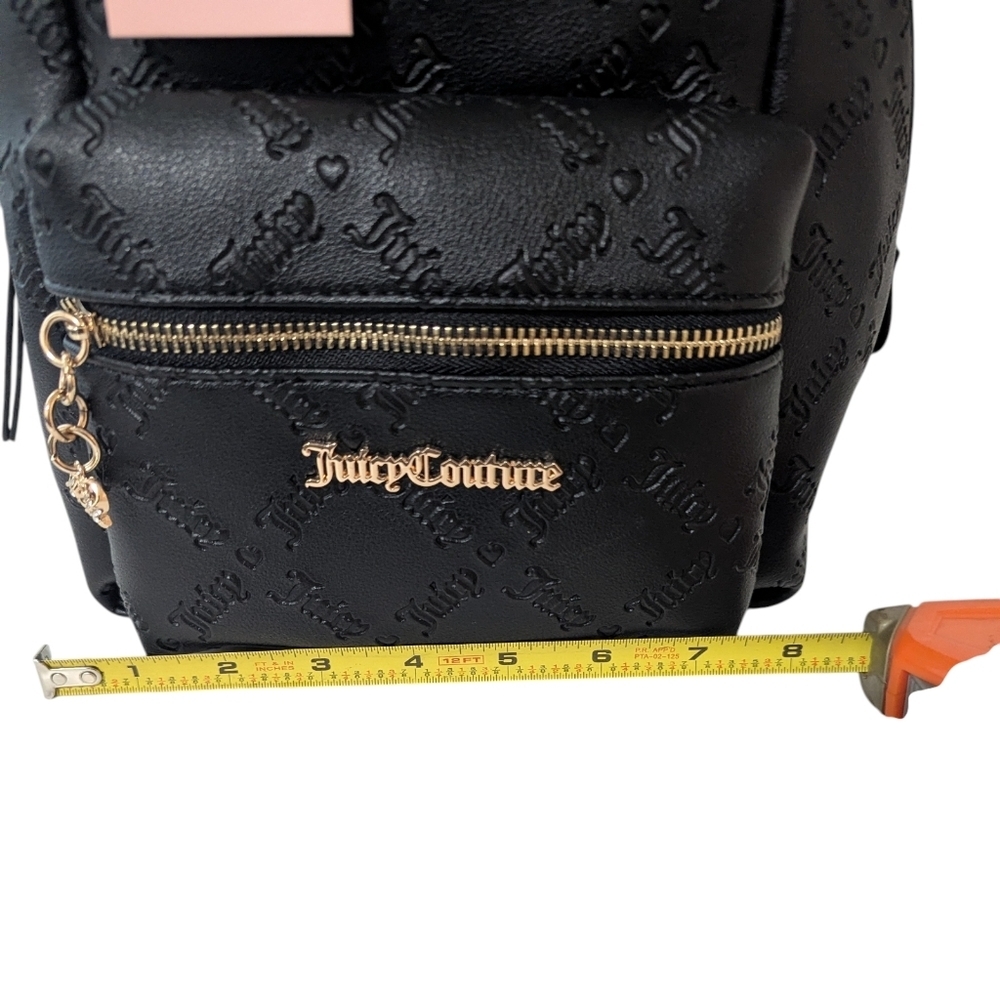 Juicy Couture Black Mini Women's Backpack - Picture 6 of 9